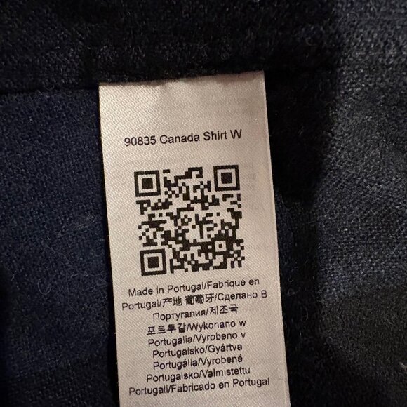 Fjallraven Canada Long-Sleeved Flannel Shirt Women's XS - Picture 8 of 9